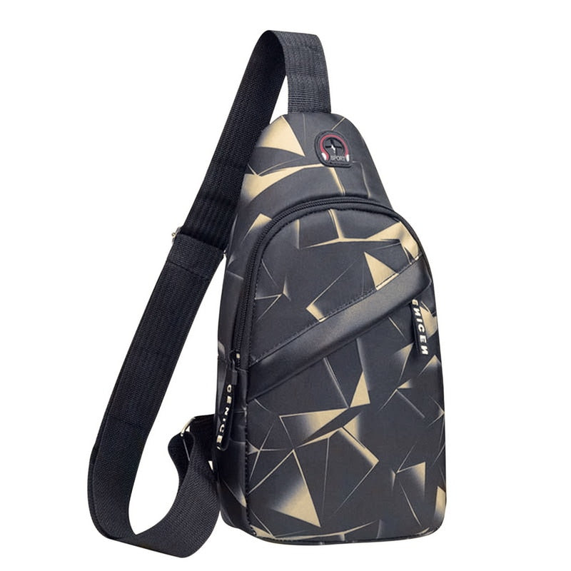 Load image into Gallery viewer, Luxury men's back bag  For school and university use Placed on one shoulder It has a mobile charger 15 colors
