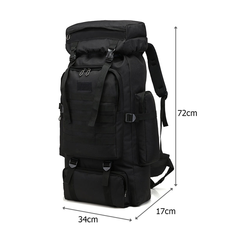 Load image into Gallery viewer, Large bag for travel and fishing bear in the back military figure waterproof
