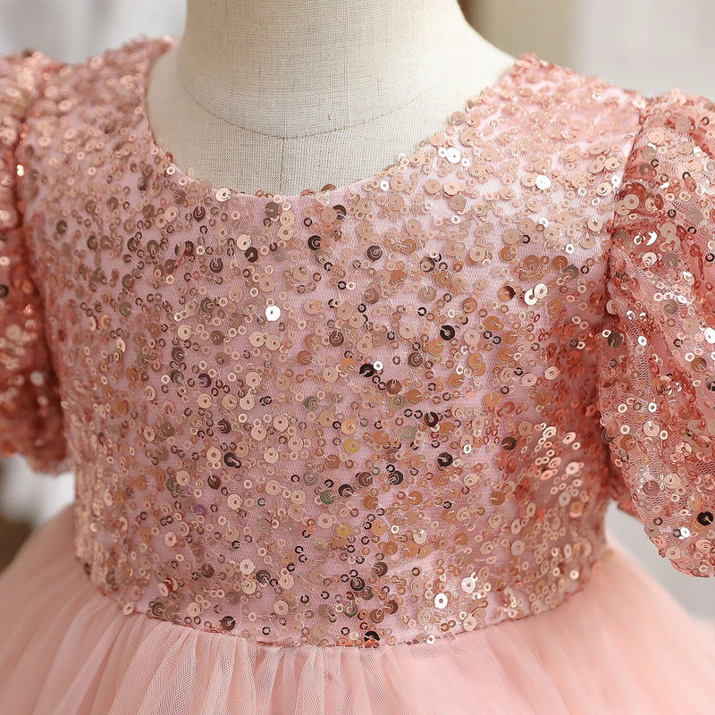 Load image into Gallery viewer, Dresses for baby girls, suitable for birthdays and baptisms Suitable for ages: 1" 2" 3 all sizes
