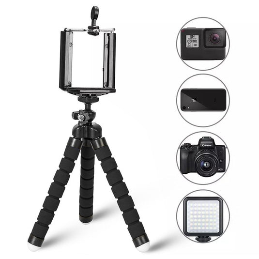 Flexible tripod for phones, mini holder for phones  available in 4_colors