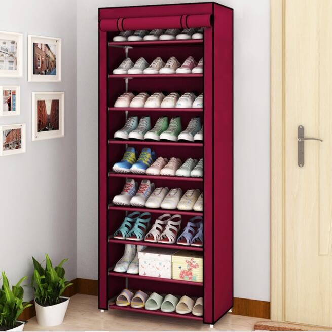 Load image into Gallery viewer, Shoes closet / footwear organizer ,  with many shelfs  available in different sizes and colors
