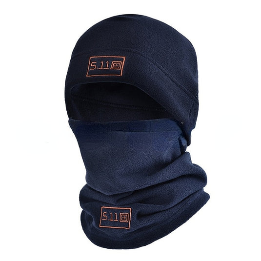 Winter full head cover, covers and warms the neck, made of wool. Military style 5_colors