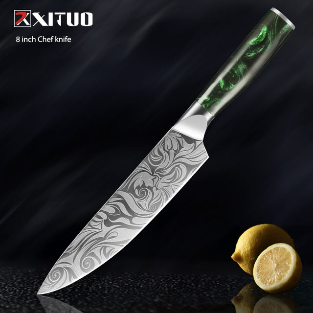 Load image into Gallery viewer, Kitchen knife made of stainless steel in addition to being a sharp knife

