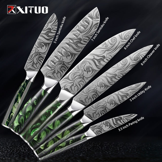 Load image into Gallery viewer, Kitchen knife made of stainless steel in addition to being a sharp knife
