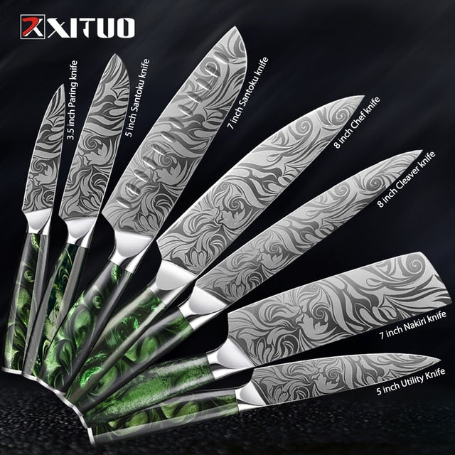 Load image into Gallery viewer, Kitchen knife made of stainless steel in addition to being a sharp knife
