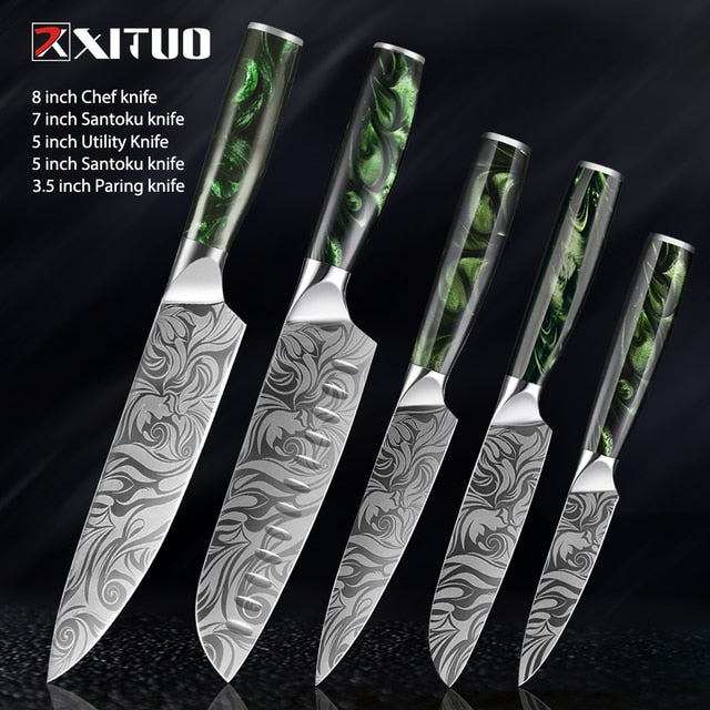 Load image into Gallery viewer, Kitchen knife made of stainless steel in addition to being a sharp knife
