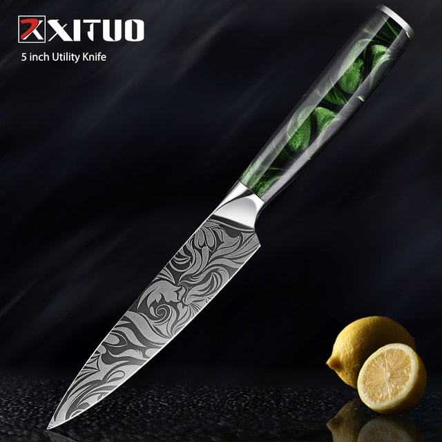 Load image into Gallery viewer, Kitchen knife made of stainless steel in addition to being a sharp knife
