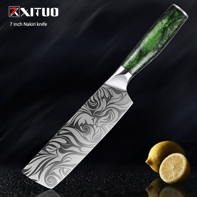 Load image into Gallery viewer, Kitchen knife made of stainless steel in addition to being a sharp knife
