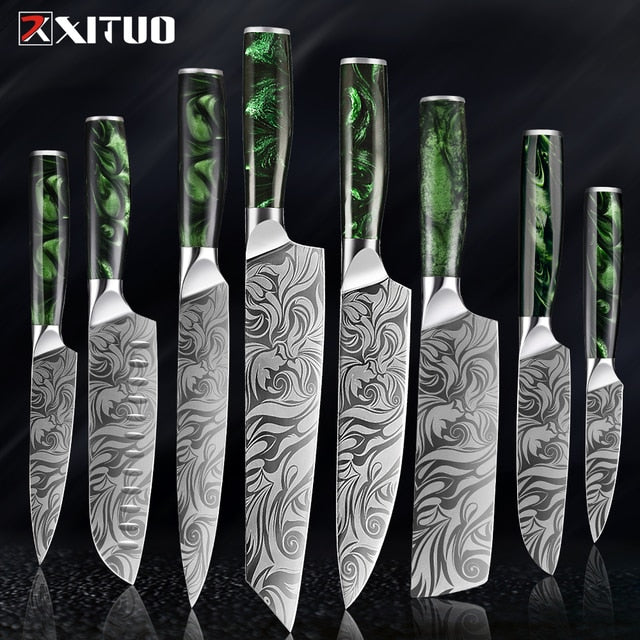 Load image into Gallery viewer, Kitchen knife made of stainless steel in addition to being a sharp knife
