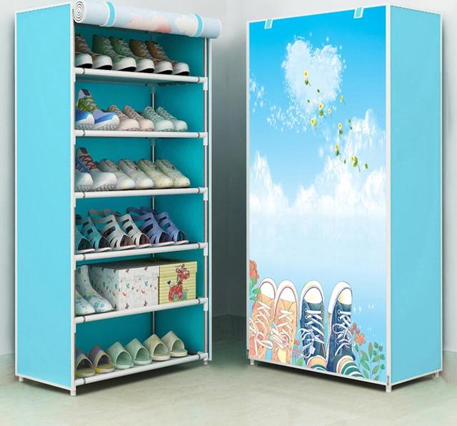 Load image into Gallery viewer, Shoes closet / footwear organizer ,  with many shelfs  available in different sizes and colors
