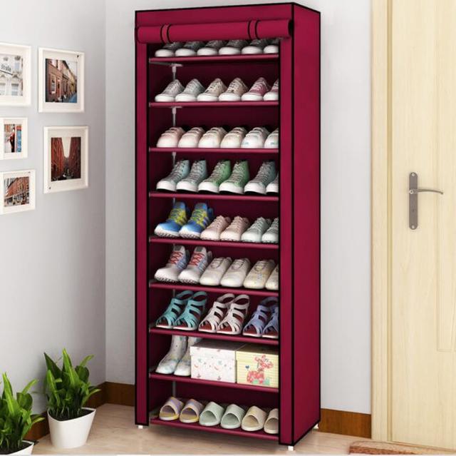 Load image into Gallery viewer, Shoes closet / footwear organizer ,  with many shelfs  available in different sizes and colors
