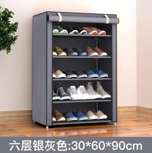 Shoes closet / footwear organizer ,  with many shelfs  available in different sizes and colors